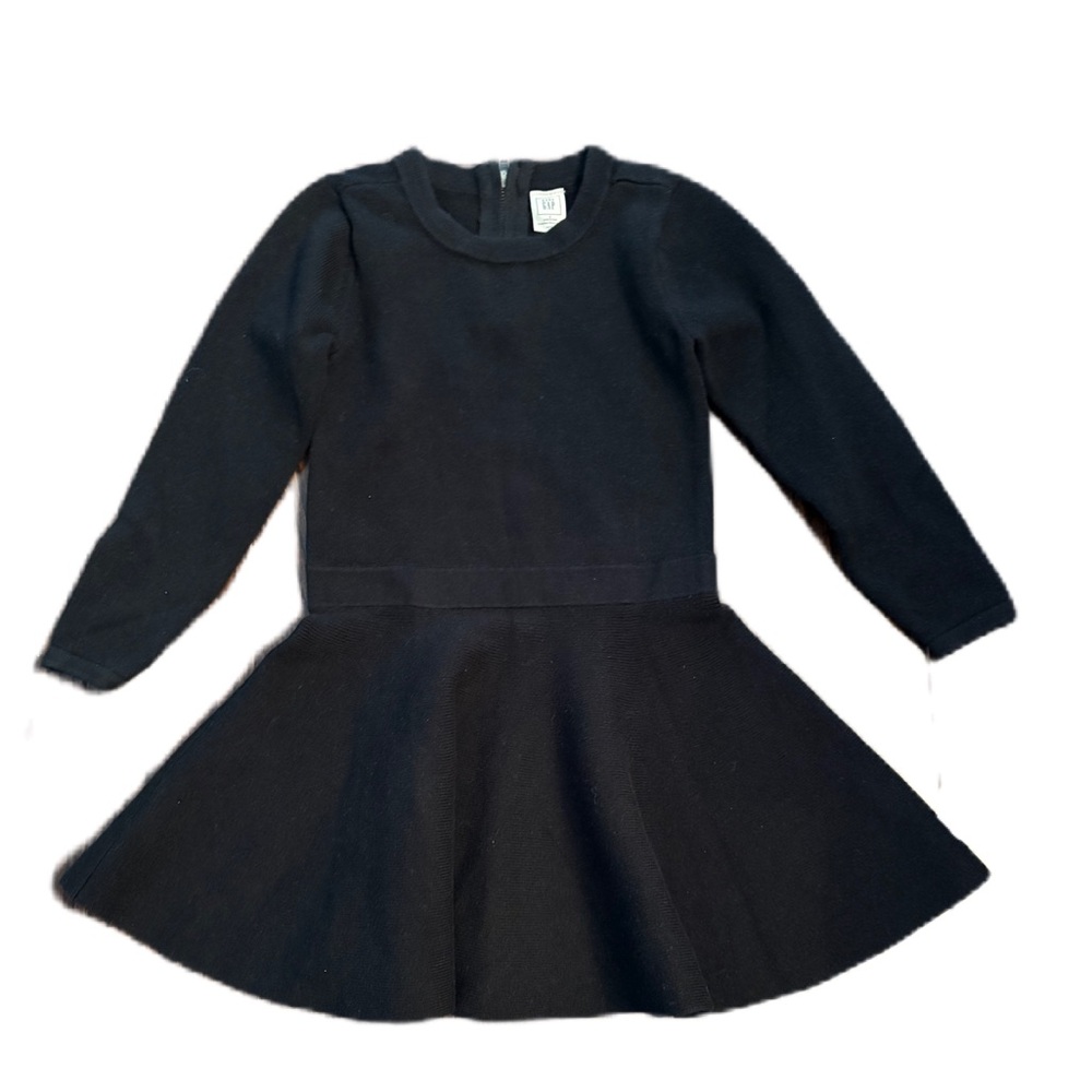 GAP Kids Black Knit Dress - Size 3
